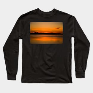 Beautiful sunrise at the lake Long Sleeve T-Shirt